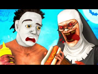video майкл майерс vs пигги 3 злая монахиня финал ной roblox piggy 2 роблокс пеппа 3d анимация sex
