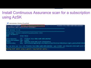 video continuous assurance verification tests svt using secure devops kit for azure sex