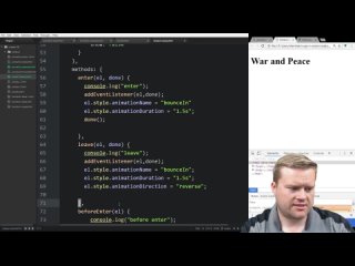 video vue js animations javascript hooks crash course sex