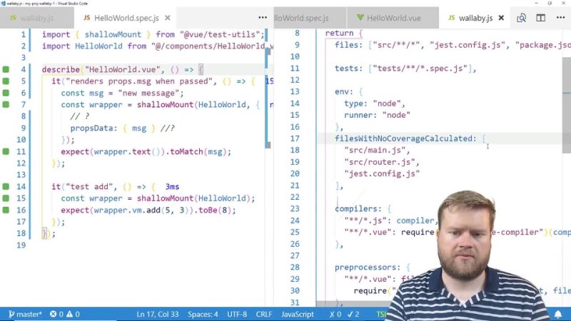 video checking out wallaby js with vue part 2 vue cli 3 sex