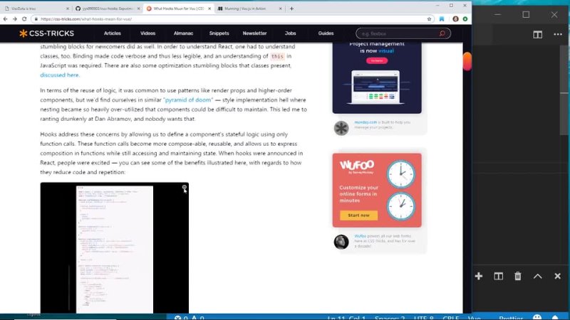 video what are vue js hooks a first look and tutorial sex
