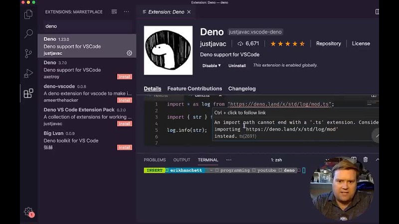 video fcn0ci0is deno going to replace node js an introduction tutorial created by ryan dahl typescriptjs дата sex