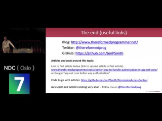 video a practical look at security and identity in asp net core and entity framework core jon p smith sex