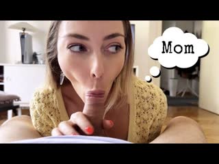 video anastasia ocean mom came home and almost caught me sucking dick i countinued the blowjob a while she was on sex