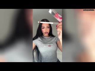video тренд cherry cola lips не умолкает в сети появляются новые туториал ролики с использованием тренд sex
