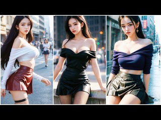 video 17 сексуальные короткие юбки на улице азиатские девушки нейросеть sex