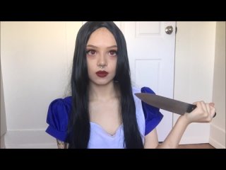 video что она сделает с этим ножом korpsekitten evie blooper compilation косплей cosplay anal анал pussy пизда teen sex