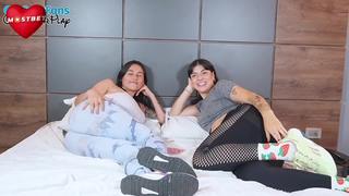 video gym friends make a foursome with their trainer jenifer play jessica osorio sex