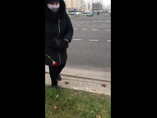 video минчане проучили лукашистку разбивавшую ногами лампадки в память о романе бондаренко 2 sex