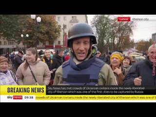video люди с флагами украины радуются и плачут первый репортаж иностранных журналистов из херсона 2 sex