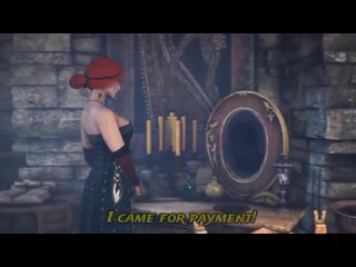 video трисс меригольд постельная сцена ведьмак 3 sex