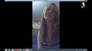 video развод по skype 36 скрытая камера на камеру голая молодые перископ разделась молодая секс русское развод по скайпу sex