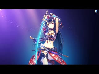video аниме девушка с лазурной катаной живые обои для wallpaper engine sex