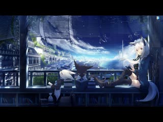 video аниме девушка лиса kitsune сидит у окна и читает книгу живые обои для wallpaper engine sex