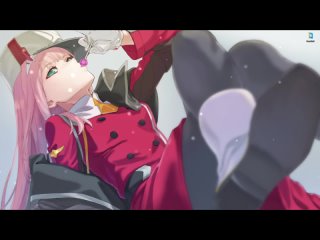 video zero two в красной униформе из darling in the franxx живые обои для wallpaper engine sex