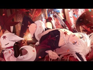video девушка аниме лисичка и листопад живые обои для wallpaper engine sex