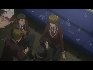 video ария по прзвищу алая пуля hidan no aria 3 серия sex