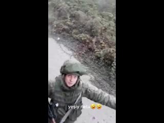 video в армянских соц сетях распространяют это видео якобы азербайджанский солдат троллит российского миротворца соседи sex