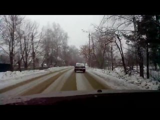 video пьяную женщину за рулём смог остановить только камаз sex