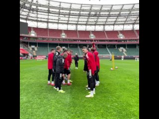 video backstage начало подготои к матчу с крыльями sex