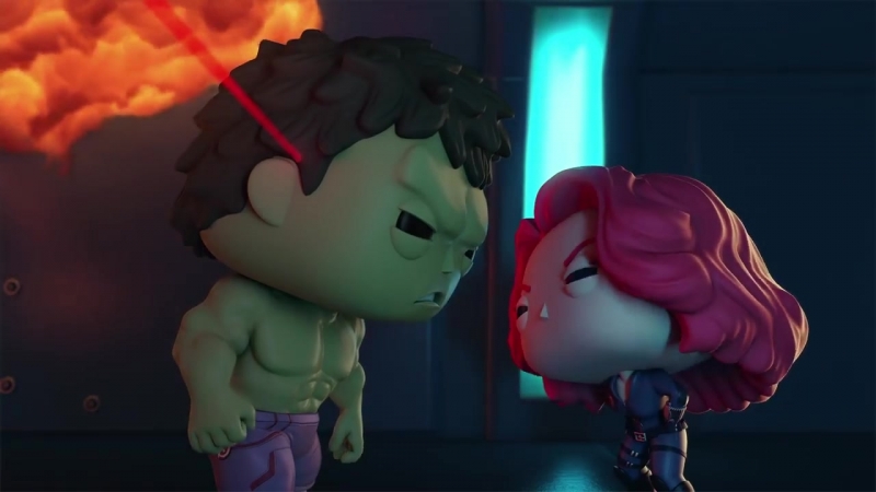 video чёрная вдова и халк на совместной миссии funko sex