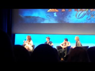 video robbie kay rebecca mader jared gilmore panel fairytale convention ii saturday part 4 sex
