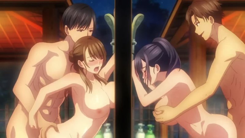 video хентай порно аниме супружеский обмен ночь невозврата fuufu koukan modorenai yoru episode серия 4 sex