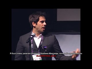 video элай рот рассказывает о хемлок гроув eli roth speaks about hemlock grove at the 2012 nab show sex