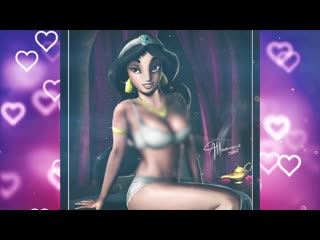 video как смотрятся без платья принцессы диснея sex