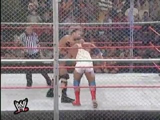 video wwf armageddon 2000 steve austin vs triple h vs the rock vs kurt angle vs the undertaker vs rikishi hell in a cel sex