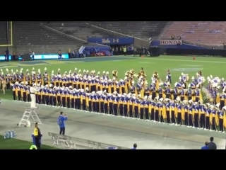 video ucla bruin marching band performing pressure by muse sex