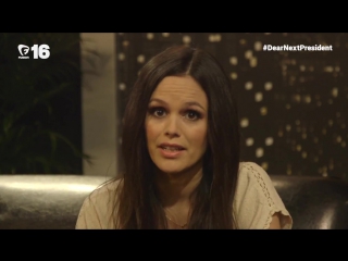 video rachel bilson and kristen bell have a few words for our next president dearnextpresident sex