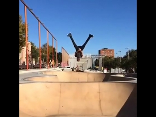 video danny aldridge backflip с раскрытием в минирампе sex