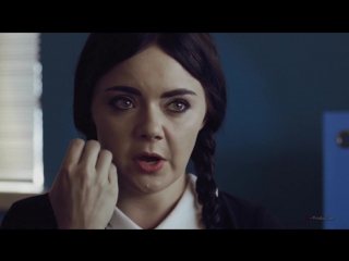 video взрослая уэнсдей аддамс собеседование adult wednesday addams s1 e2 job interview le production sex