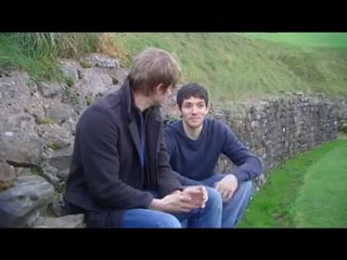 video colin morgan and bradley james having fun колин морган и брэдли джеймс веселятся sex