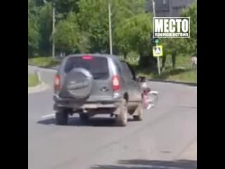 video девочка велосипедистка не смогла остановиться sex