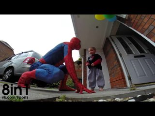 video сюрприз для сына больного раком папа переоделся в спайдермена the amazing spiderdad 18yr old son battling cancer sex