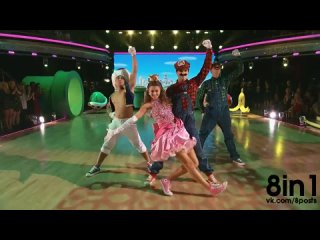 video танец марио и принцессы пич на американском шоу танцы со звёздами dancing with the stars mario and princess peac sex