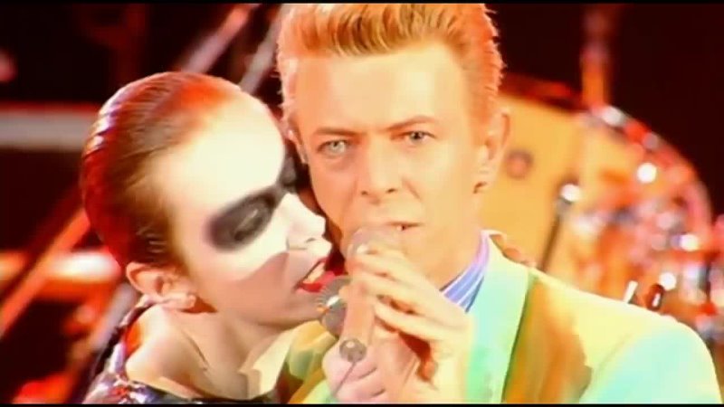 video редкая запись концерта в hd queen энни леннокс и дэвид боуи under pressure sex