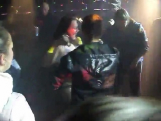 video гламурная шкура разелась в гламурном московском клубе sex