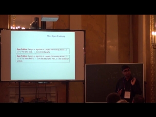 video lecture 6 recent advances in algorithms saket saurabh sex
