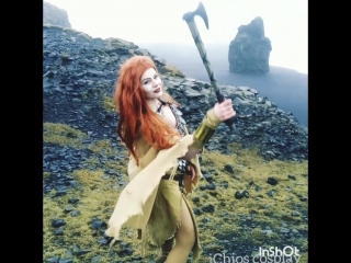 video iceland redsonja cosplay backstage sex