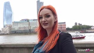 video рыжая с волосатой киской zara durose трахается за деньги на настоящем уличном кастинге sex