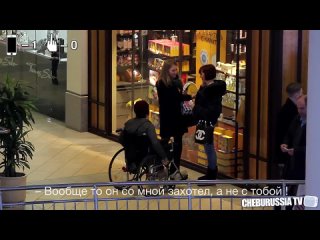 video отношение девушек к инвалидам picking up girls on a wheelchair social experiment sex