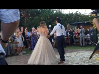 video bride puts a spell on her magician groom during first dance sex