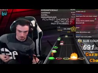 video стример без ошибок прошёл первоапрельский уровень в guitar hero который не предназначался для прохождения sex