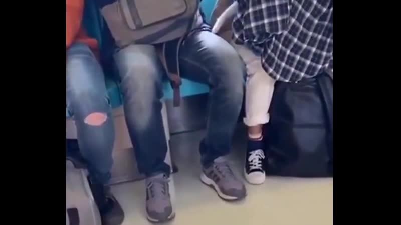 video домогательство в общественном транспорте sex