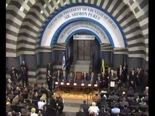 video президент израиля шимон перес синагога золотая роза днепропетровск 25 11 2010 сионисты sex