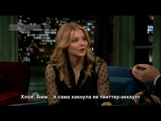 video chloe grace moretz хлоя грейс морец интервью на шоу джимми фэллона jimmy fallon октябрь 2013 русские субтитры sex