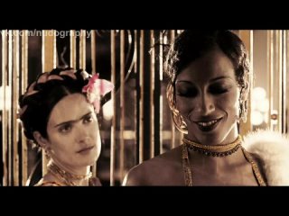 video сальма хайек salma hayek и карин плантадит баго karine plantadit bageot голые в фильме фрида frida 2002 джули sex